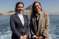 Minister and Madam Speaker Visit Royal Navy Gibraltar Squadron